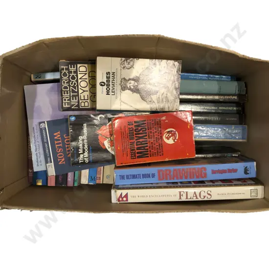 Box of Assorted Books