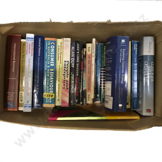 Box of Assorted Books
