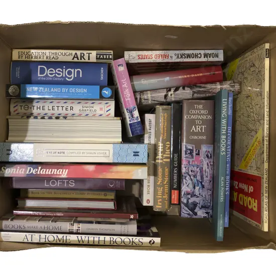 Box of Assorted Books