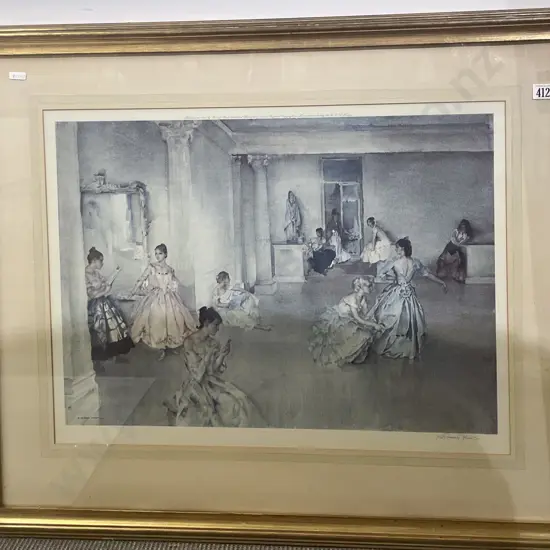 Signed W.Russell Flint Print