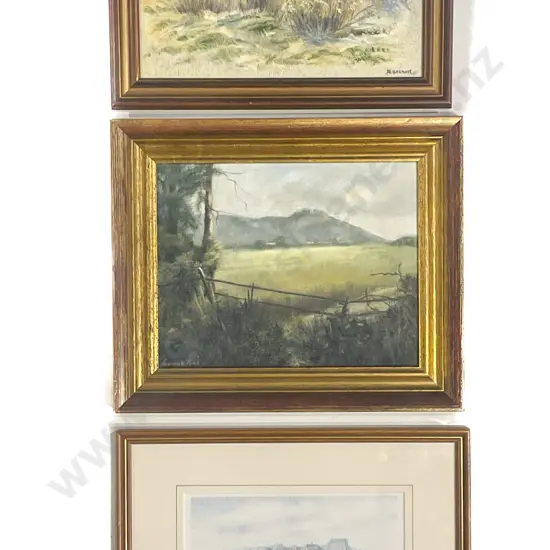 Two Scenic Oil Works together with Ltd Ed Print