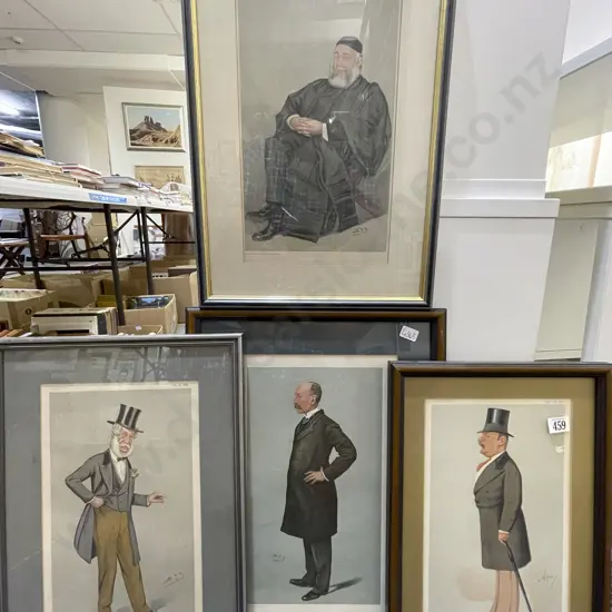 Four Vanity Fair Caricatures