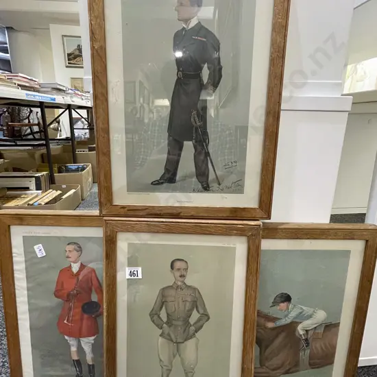 Four Vanity Fair Caricatures