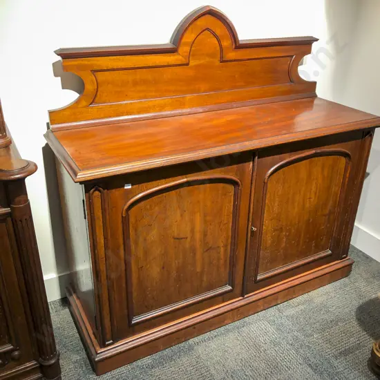 Mahogany Chiffonier with Attractive Gallery Back
