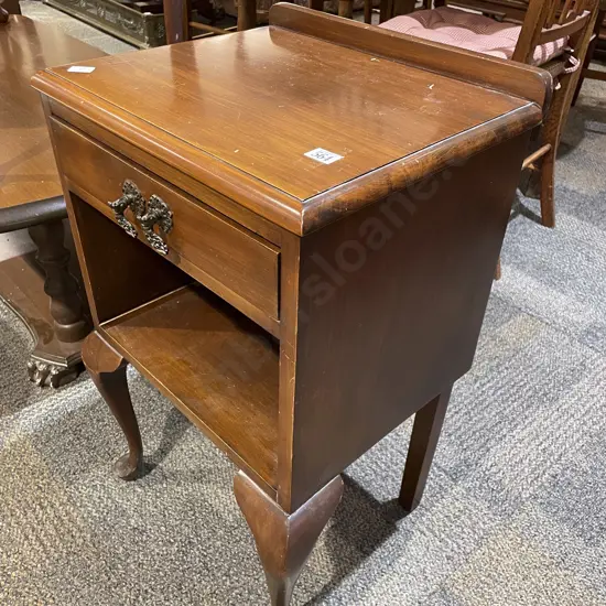 Single Drawer Bedside Table