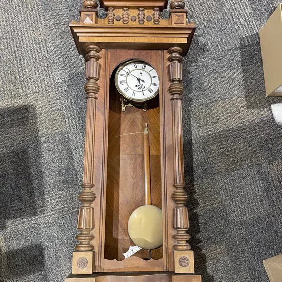 Mahogany Cased Wall Clock