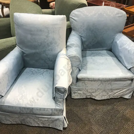 Pair of Upholstered Armchairs