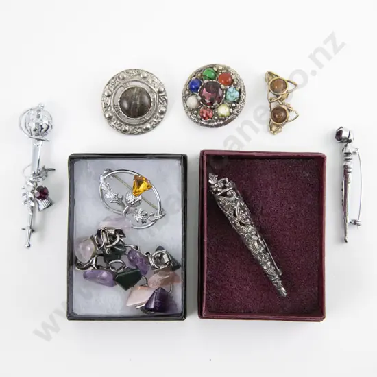 Collection of Assorted Scottish Jewellery