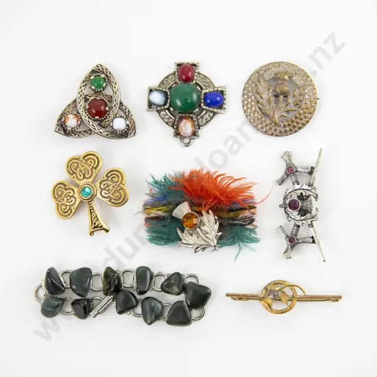 Collection of Assorted Scottish Jewellery