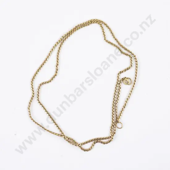 9ct Modern Curb Link Neck Chain