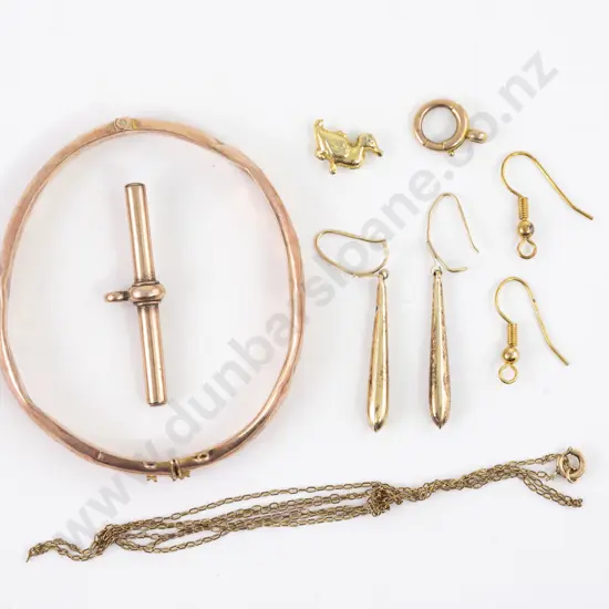 9ct Hollow Rose Gold and 9ct Pieces