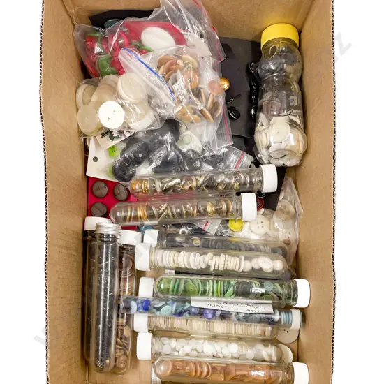 Vintage Collection of Assorted Buttons