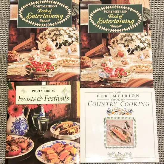 Four Portmerion Reference Volumes