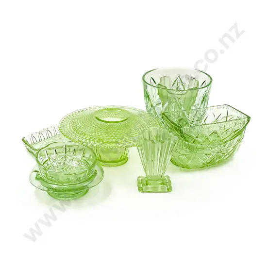 Quantity of Assorted Pressed Glassware