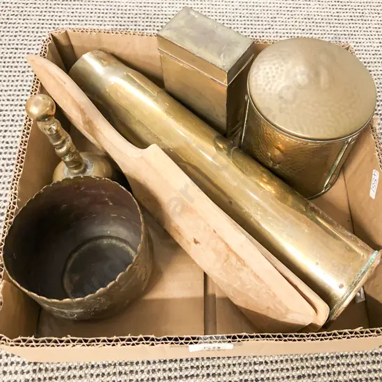 Small Quantity of Assorted Vintage Metalware etc