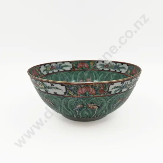 Hand Painted Cantonese Bowl