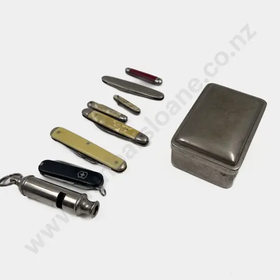 Quantity of Assorted Vintage Pocket Knives etc