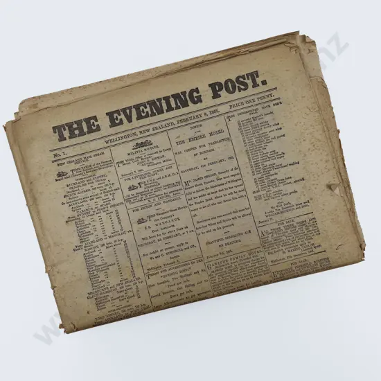 Quantity of Vintage NZ Newspapers