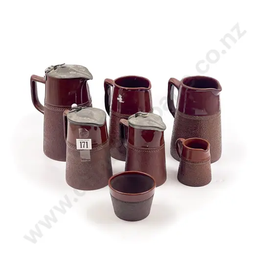Quantity of Stoneware Jugs etc