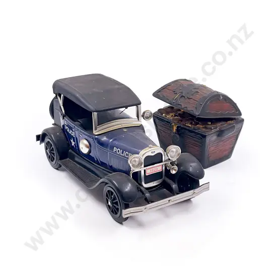 Two Novelty Jim Beam Decanters