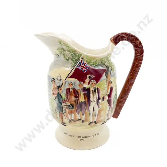 Crown Devon Musical Jug "Haere Ra"