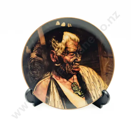 Temuka Charles F. Goldie Comm. Plate "Tumai Tawhiti"