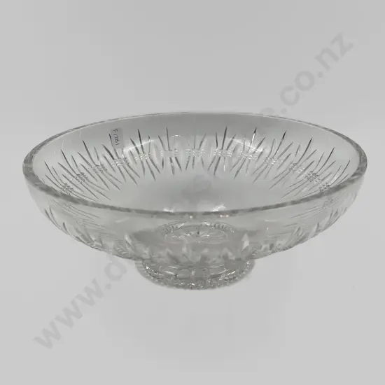 Waterford Crystal Millennium 2000 Pedestal Centre Bowl