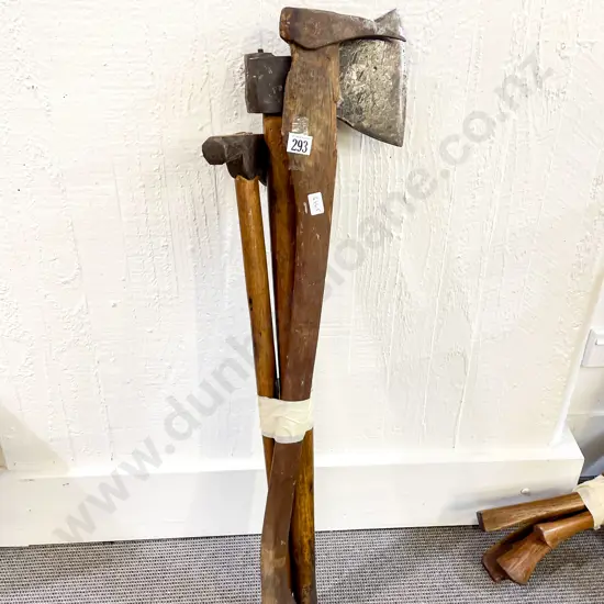 Vintage Axe with Pick and Hammer