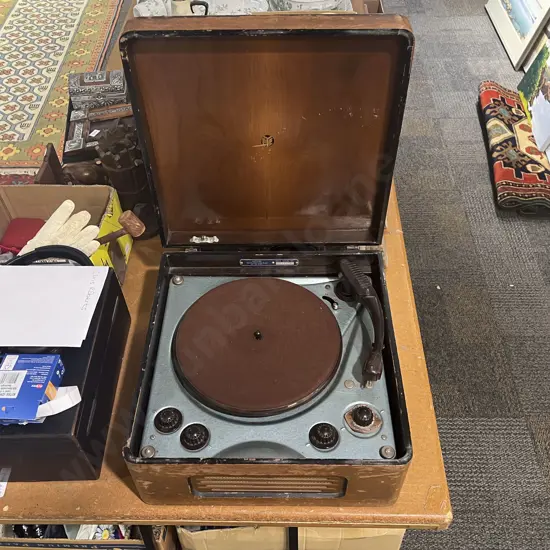 Vintage Pye Record Player