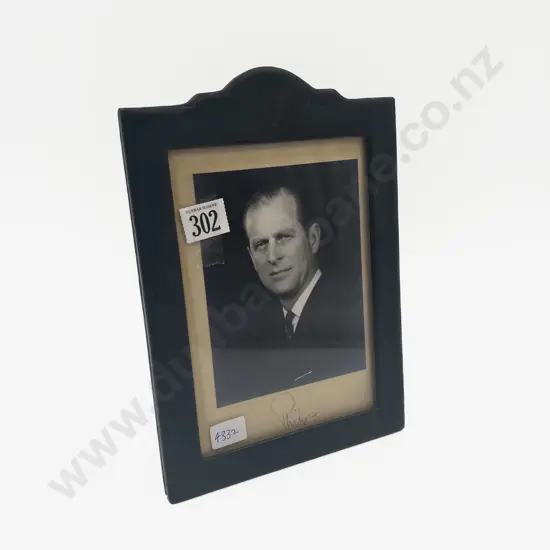 Photograph of Prince Philip - Signed to Matte