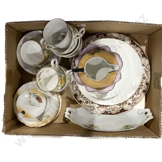 Box of Assorted Fancy China