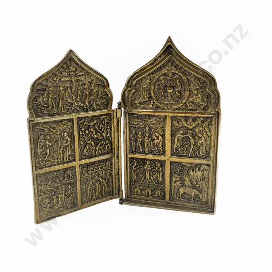 Brass Ecclesiastical Folding Story Board