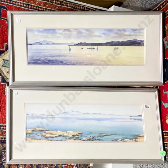 Two Watercolours by Val Raymond