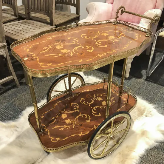 Italian Mid Century Tea Wagon