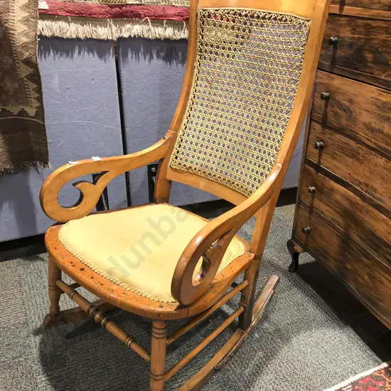 Wycombe Backed Roll Arm Rocking Chair