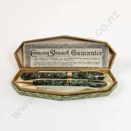Vintage Conway Stewart No60 Fountain Pen and Pencil Set