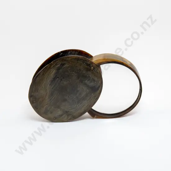 Early C20th Large Horn Pocket Folding Maginity Glass