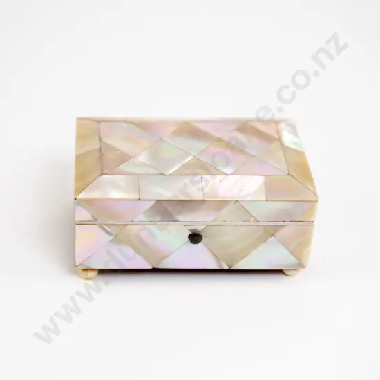 Victorian MOP Trinket/Jewel Box