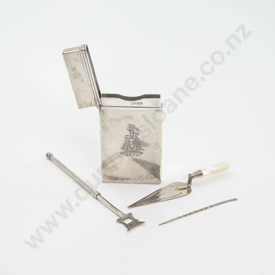 Victorian S/S Calling Card Case