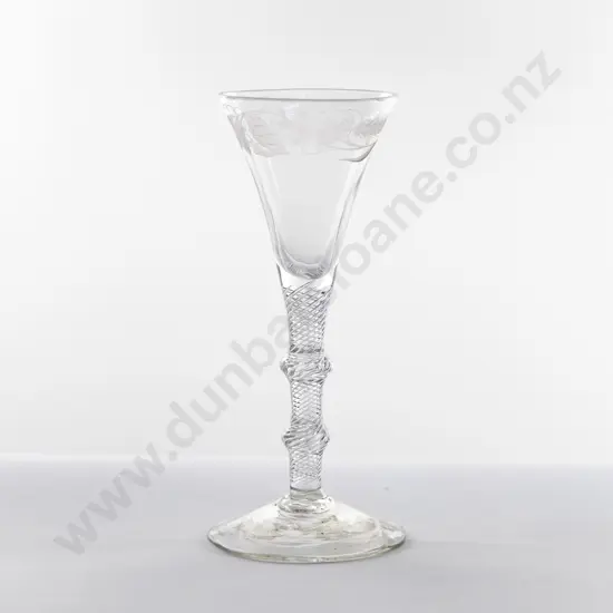 C1750 Georgian Ale Glass
