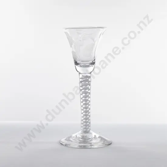 C1770 Georgian Wine Glass