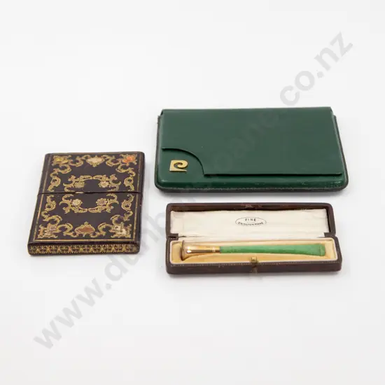 Edwardian Tooled Leather Calling Card Case