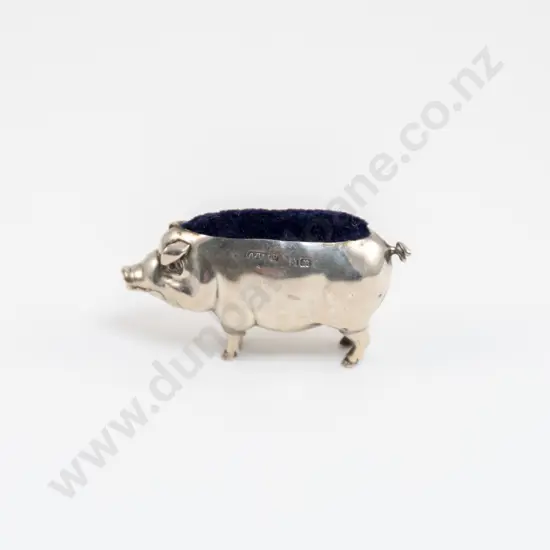 Edwardian S/S Pig Pin Holder