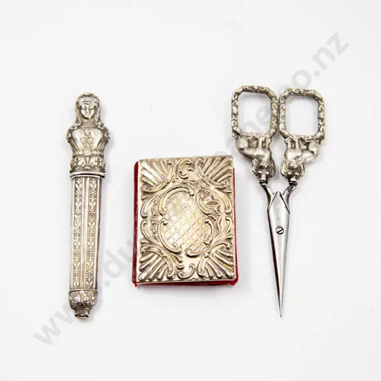 C19th S/S Sewing Needle Case