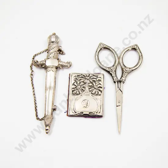 C19th S/S Sewing Needle Case