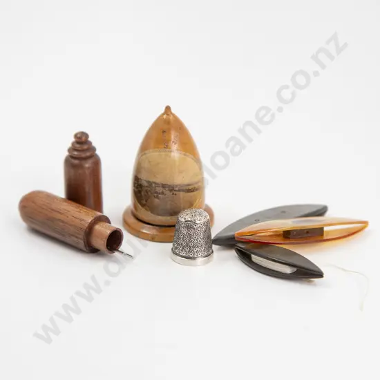 Victorian Weymouth Souvenir Thimble Case