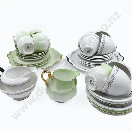 Two Part Fancy China Teasets