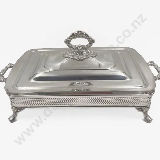 Plated Entree Dish on Stand