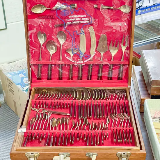 Canteen of Thai Brass Cutlery