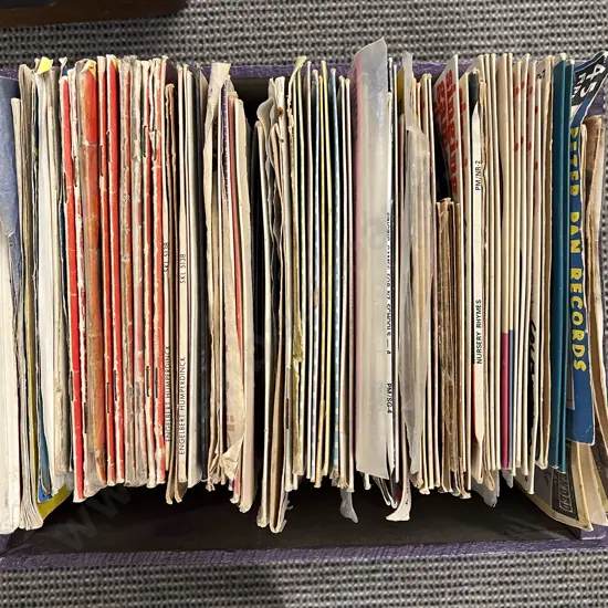 Quantity of Assorted Vintage 45rpm Records